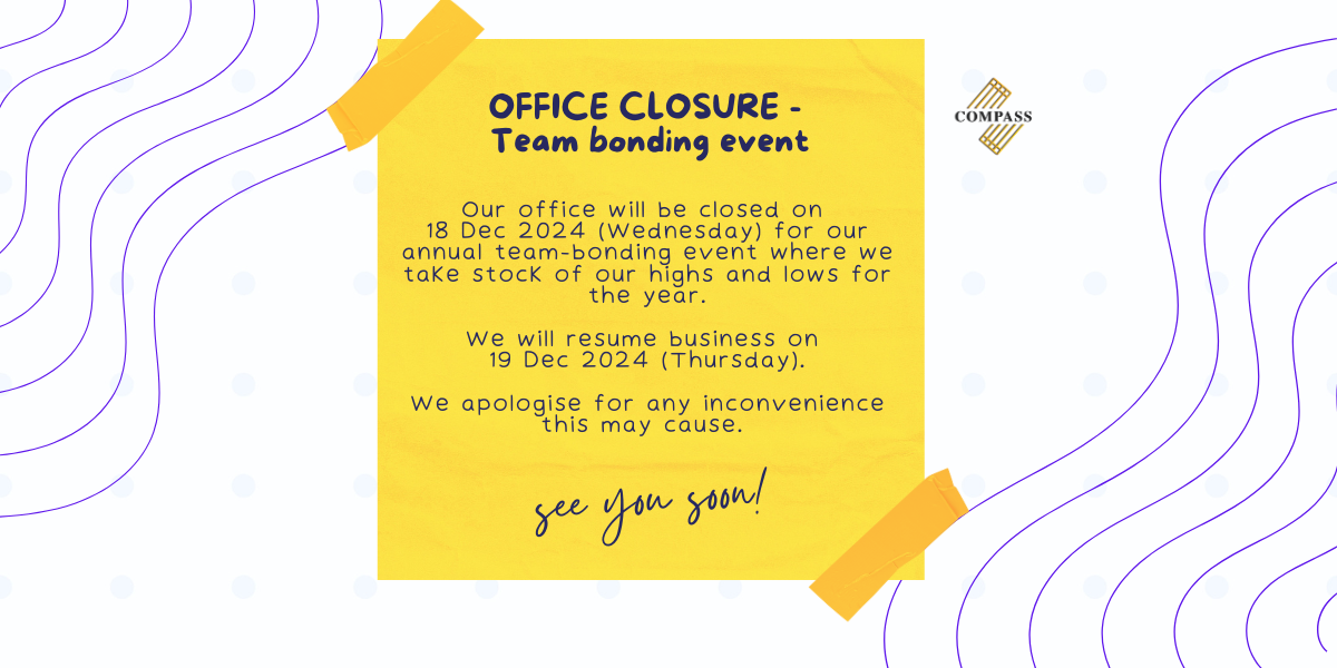 Office closure –  Team bonding event
